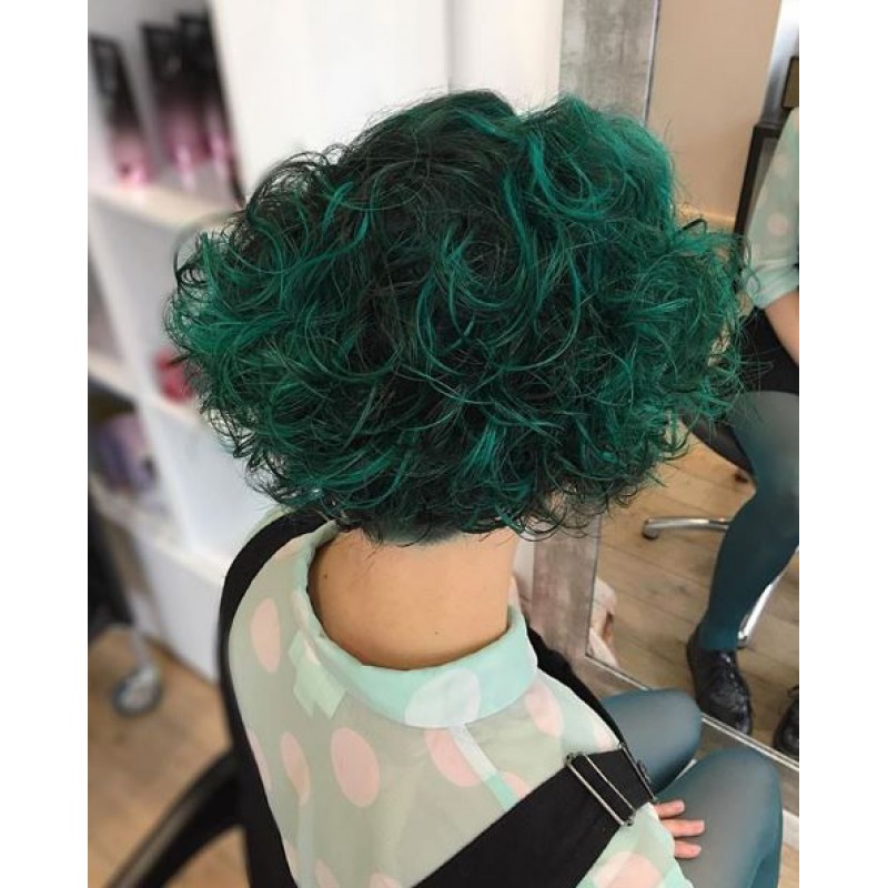 Темно зеленая краска для волос Alpine Green - Directions